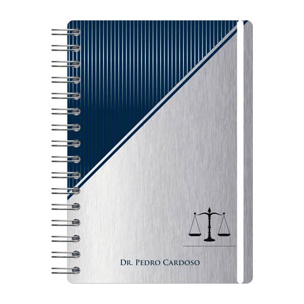 Agenda Diária Jurídica Personalizada