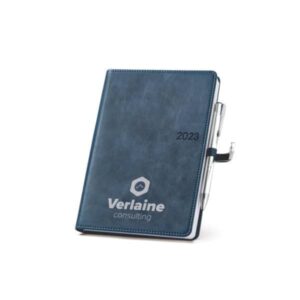Agenda Executiva 2023 em Couro Personalizada