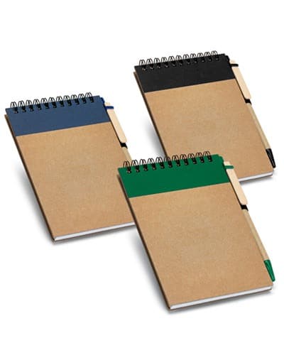 Bloco de anotações ecológico personalizado