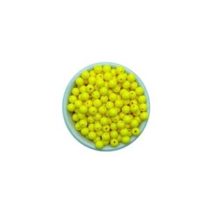 Bola Plástica Neon 4mm