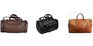 Bolsa de Couro para Viagem