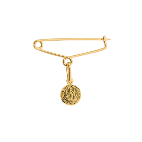Broche Alfinete Medalha São Bento Personalizado