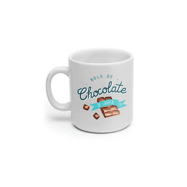 Caneca 410ml Receita Bolo De Chocolate
