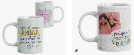 Caneca Personalizada para Amiga com Foto