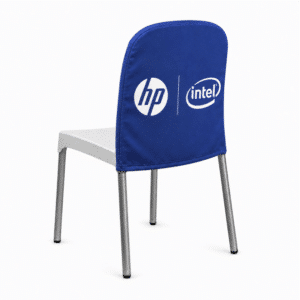Capa de cadeira personalizada para eventos