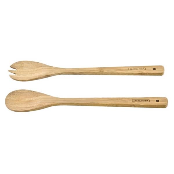 Colher de Bambu Longa Personalizada