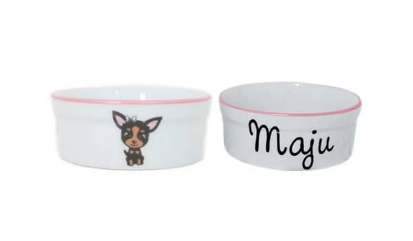Comedouro de Porcelana Personalizado
