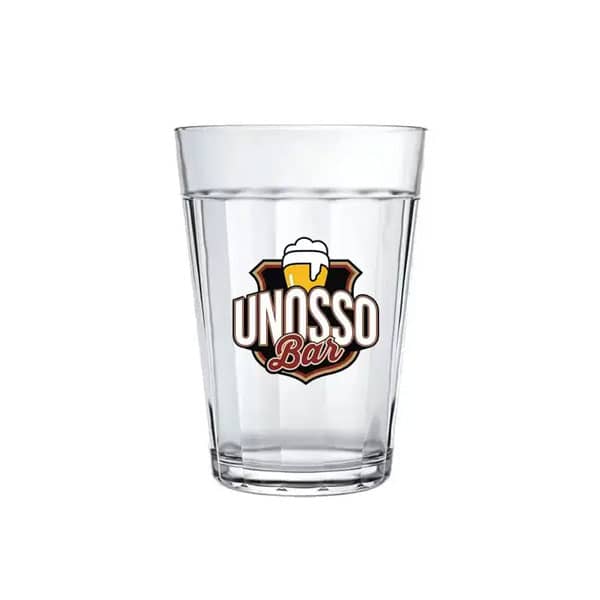 Copo Americano Personalizado de Vidro