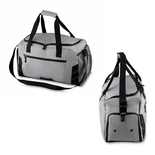 Mala Esportiva com Bolso Frontal e Lateral