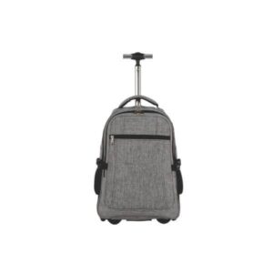 Mochila Mônaco com Rodinhas e USB Personalizada