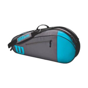 Raqueteira OT 3R Preta e Azul Personalizado