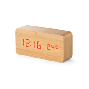 Relógio de mesa led
