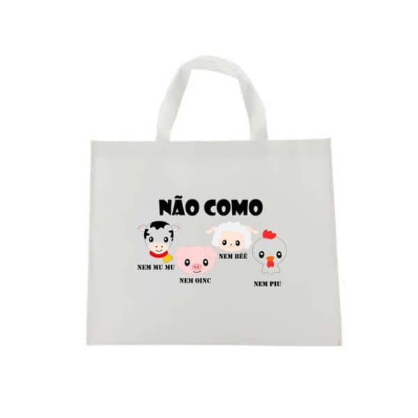 Sacola PET Vegan