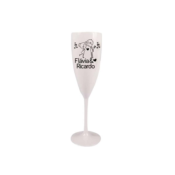 Taças de Acrílico Personalizadas para Casamento
