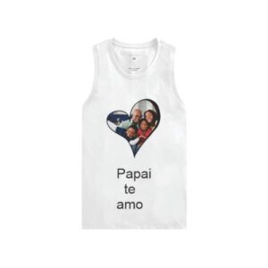 Regata Personalizada com Foto e Frase