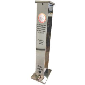 Totem Display Suporte Álcool Gel Personalizado