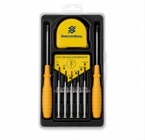 Kit de Ferramentas 8 Peças Personalizado