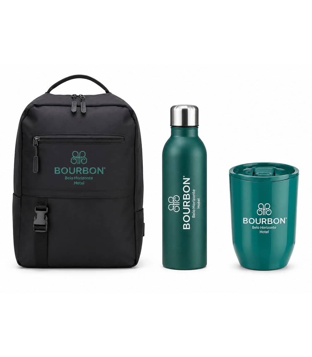 Kit de Produtos Corporativos Personalizados