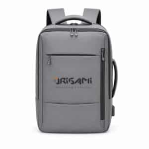 Mochila Personalizada em Couro Sintético USB 25L