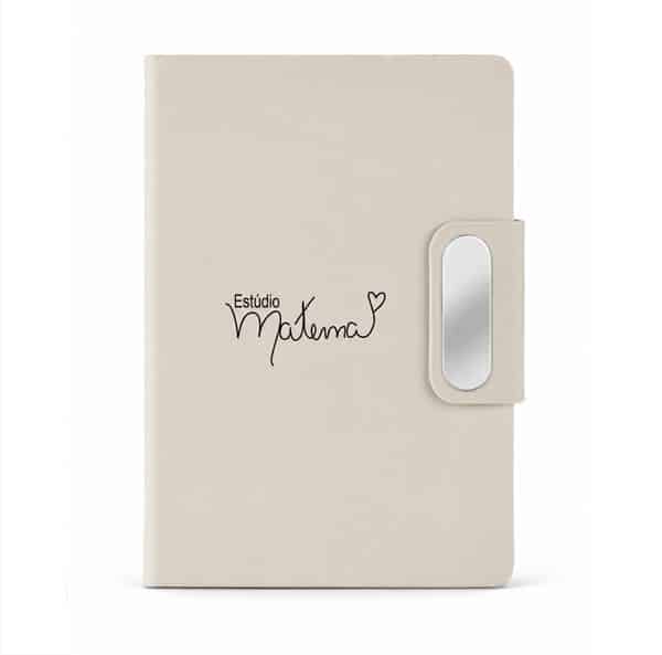 Moleskine em PU com Pauta Personalizado
