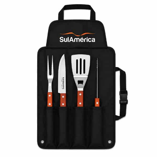 Kit Churrasco com Avental para Brindes